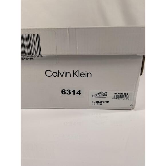 Calvin Klein CM Blayne Shoes Mens Size 11.5 White Green Black Casual Sneakers - Picture 13 of 14